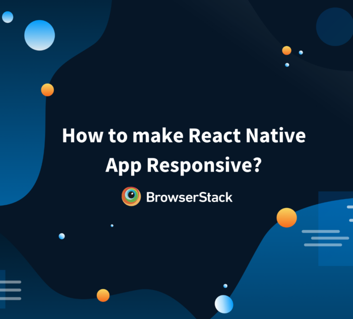How to make React Native App Responsive
