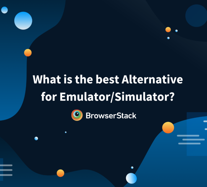What is the best Alternative for EmulatorSimulator