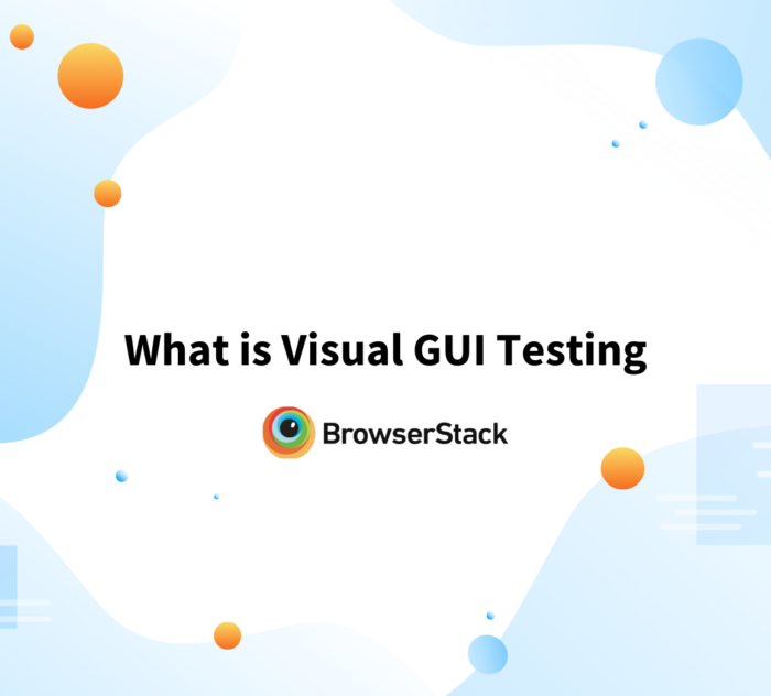 What is Visual GUI Testing