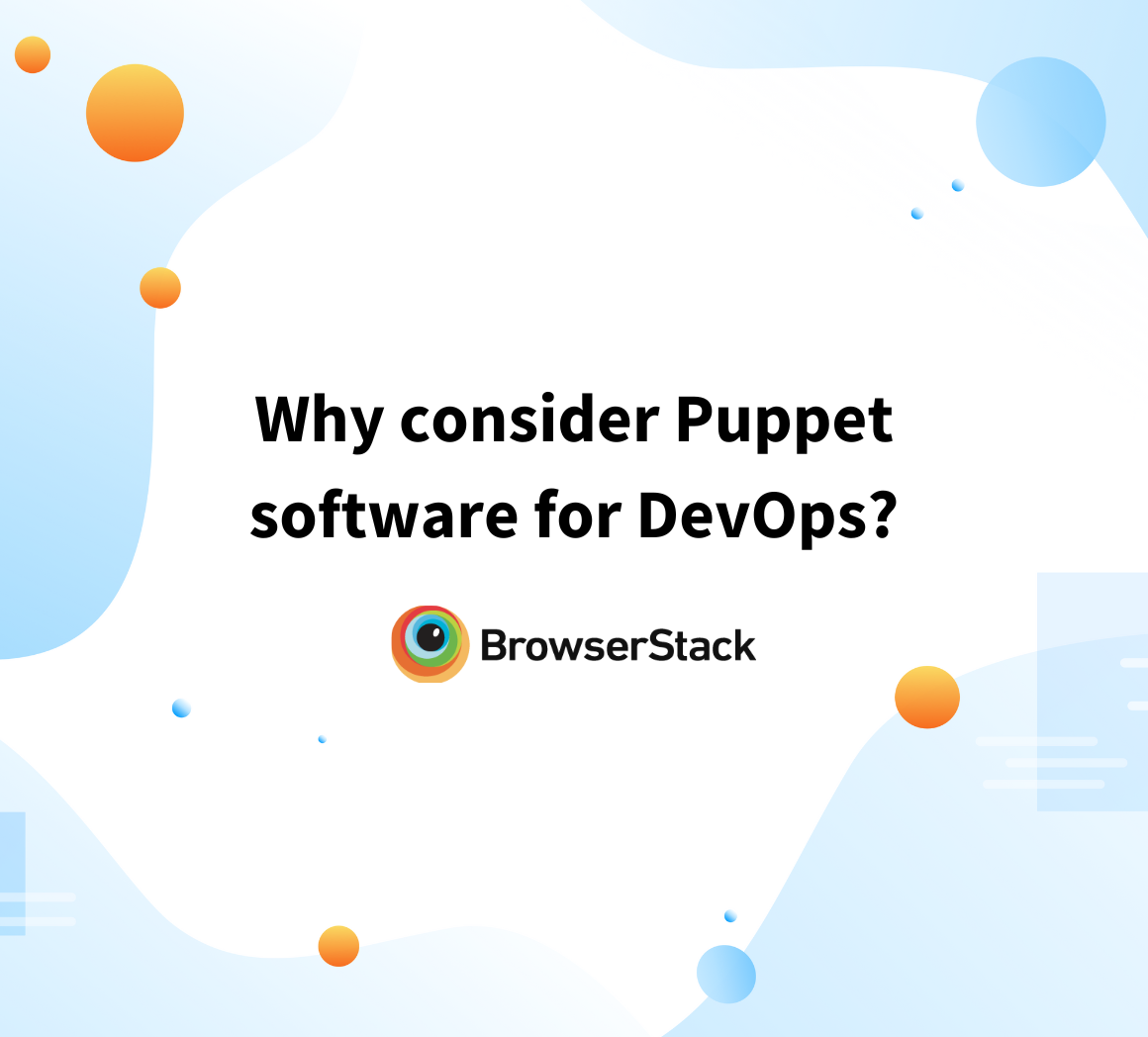 Why consider Puppet software for DevOps?