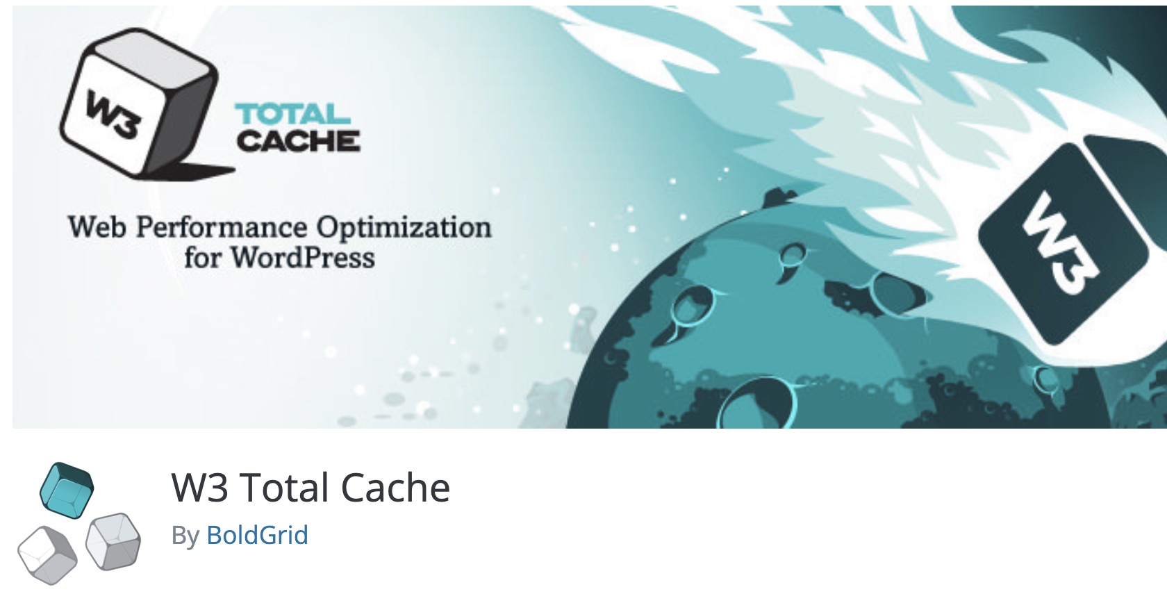 W3 Total Cache speed optimization plugin