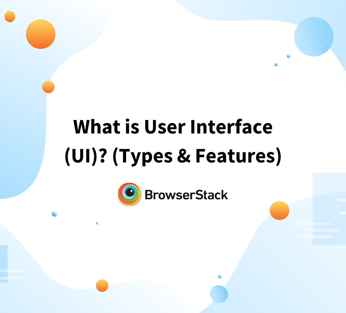What Is Ui User Interface Infoupdate