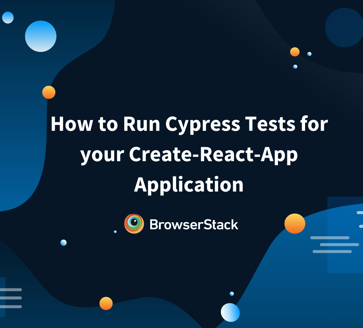 How to Run Cypress Tests for your Create-React-App Application