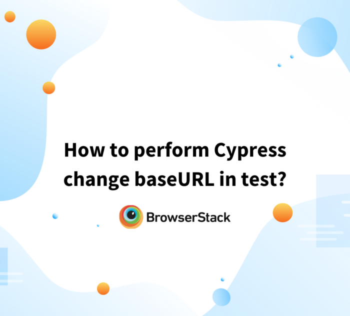 How to perform Cypress change baseURL in test