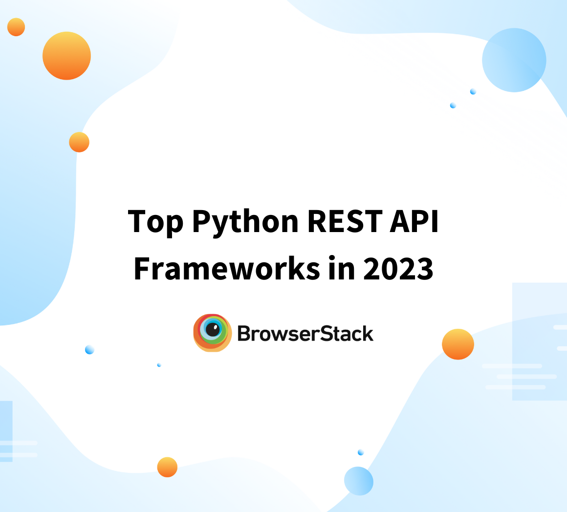 Top Python REST API Frameworks in 2023