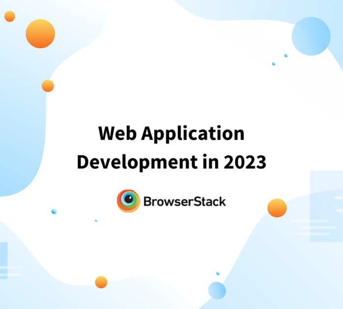 Changes in Modern Web Applicationlication Development