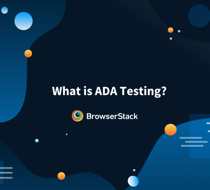 What is ADA Testing