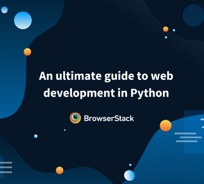 An ultimate guide to web development in Python