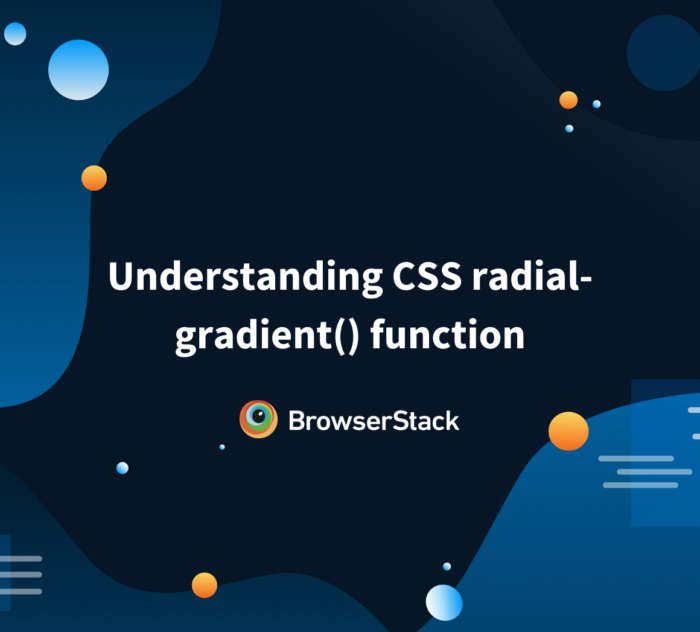 Understanding CSS radial-gradient() function
