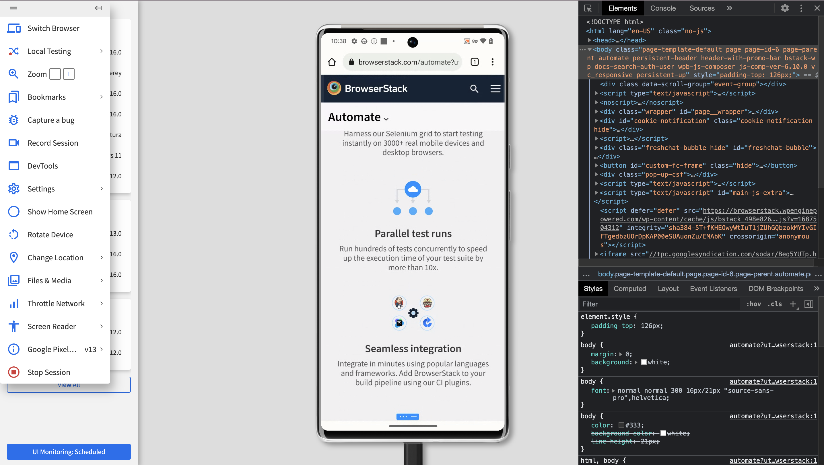 How to inspect element in Chrome mobile