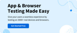 App & Browser Testing Made Easy