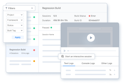 Simplify build reviews and speed-up
test debugging Simplify build reviews and speed-up
test debugging