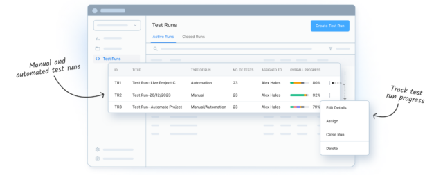Test Run Management | BrowserStack Test Management | BrowserStack