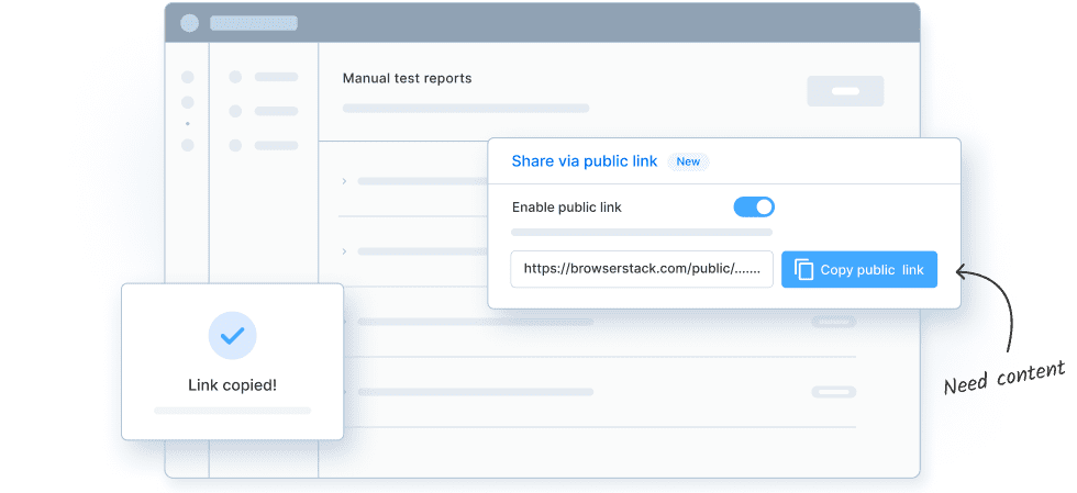 Share reports outside your team or org