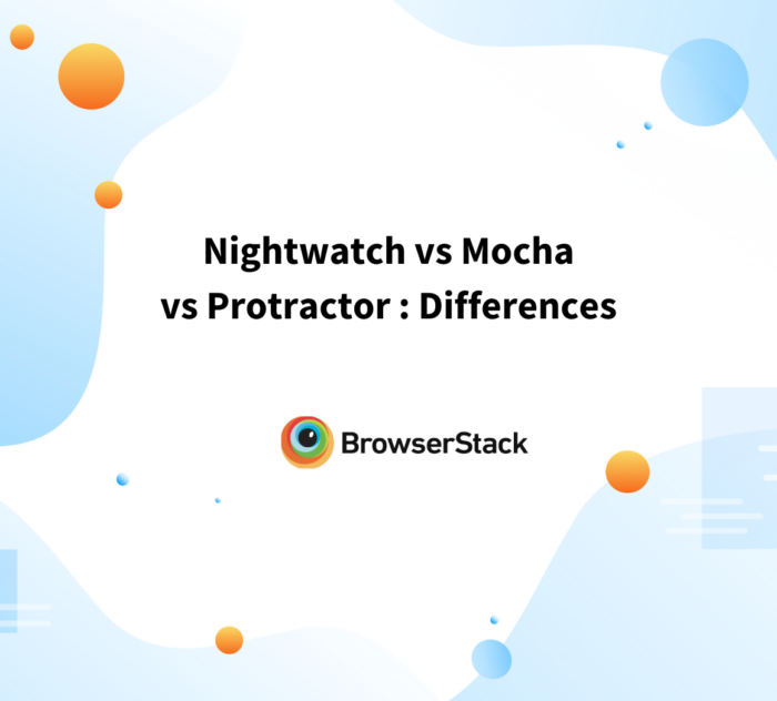 Nightwatch vs Mocha vs Protractor Differences