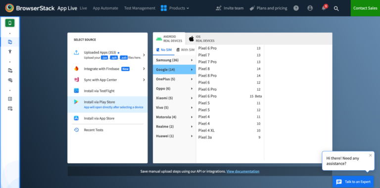 Top 15 Tools for Mobile App Performance Testing | BrowserStack