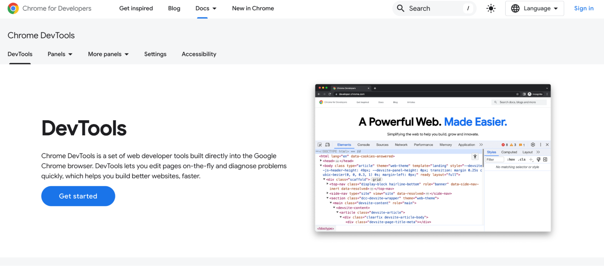 Chrome DevTools