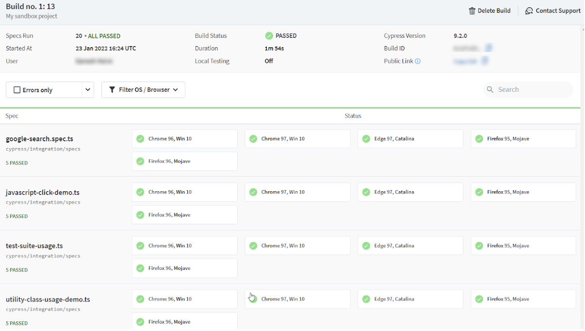 Cypress Parallel Testing using BrowserStack Automate