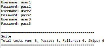 Run test final