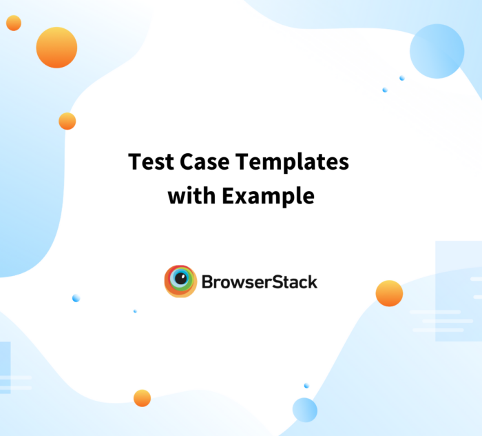 Test Case Templates with Example