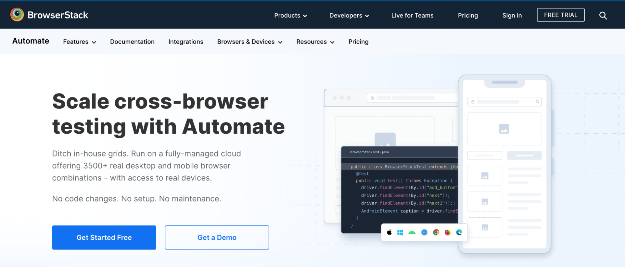 Browserstack Automate