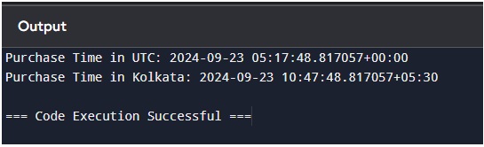 Converting UTC Time to Local Time Zones