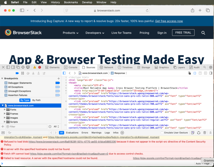 How to View Source Code in Safari | BrowserStack