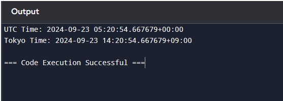 Working with Aware datetime Objects