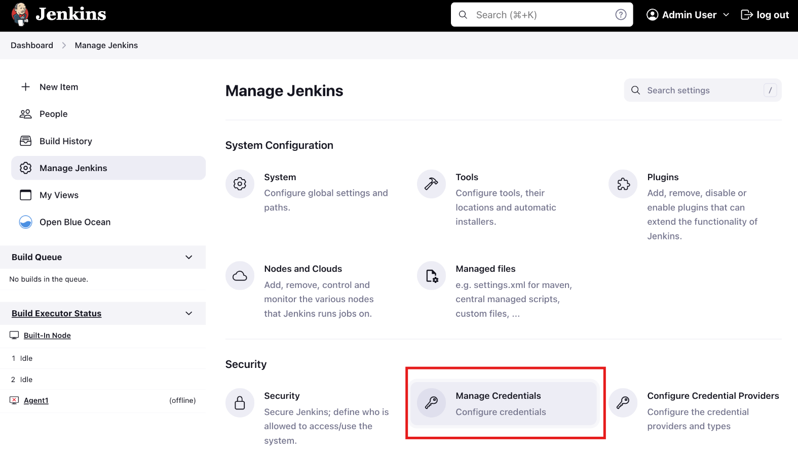 Create a Jenkins SSH Credential