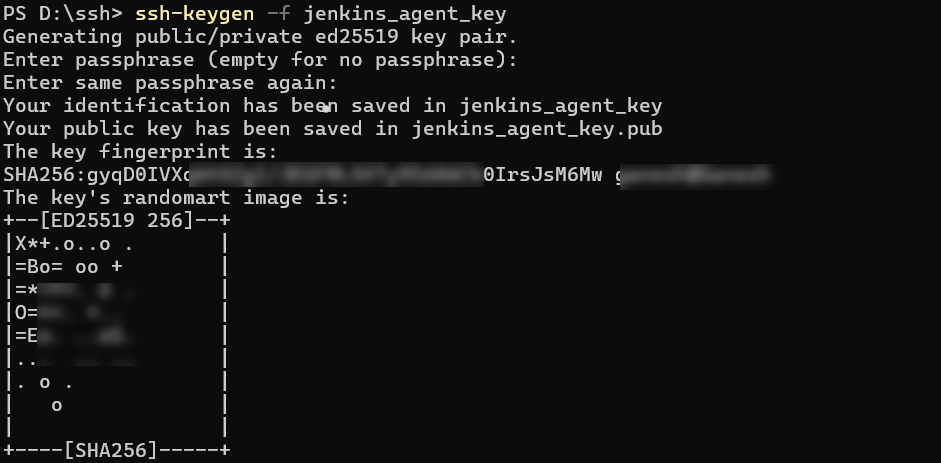 Generate SSH Key Pair