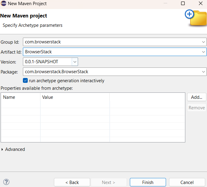 Configure Your Complete Project