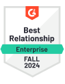 Best Relationship Enterprise Fall 2024