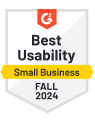 Best usability Small Business Fall 2024