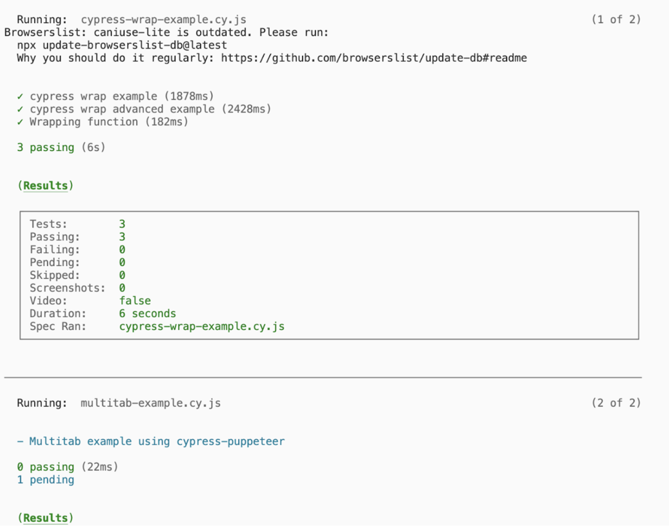 Running Cypress tests using Cypress Docker