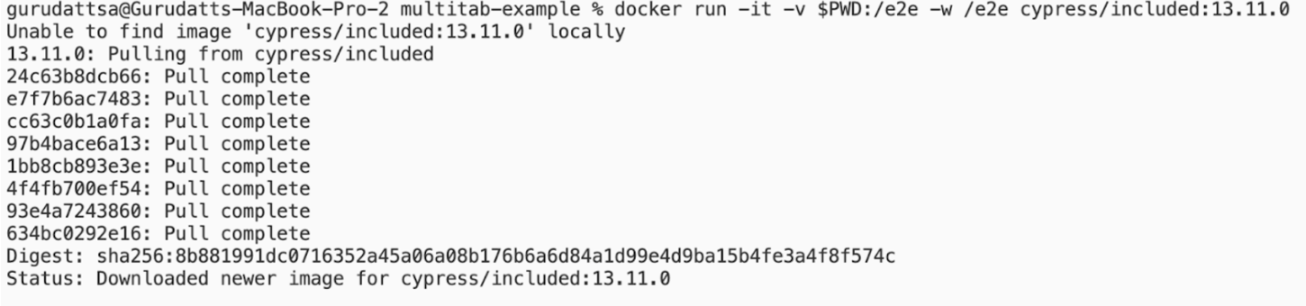 Setting up Cypress Tests Using Cypress Docker 