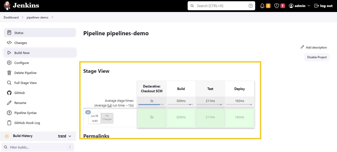 Create Initial Build Data