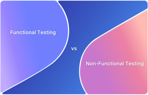 Differences Between Functional and Non Functional Testing