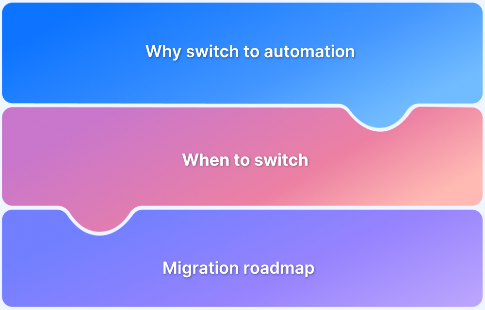 How to Move from Manual to Automation Testing