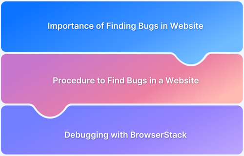 How to find Bugs on your Website