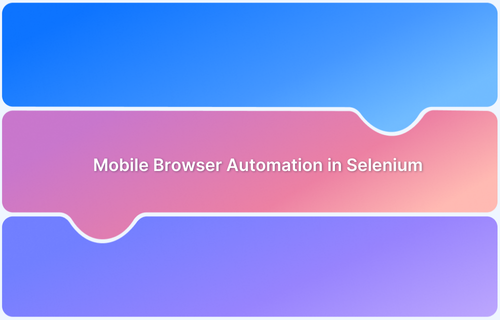 Mobile Browser Automation using Selenium