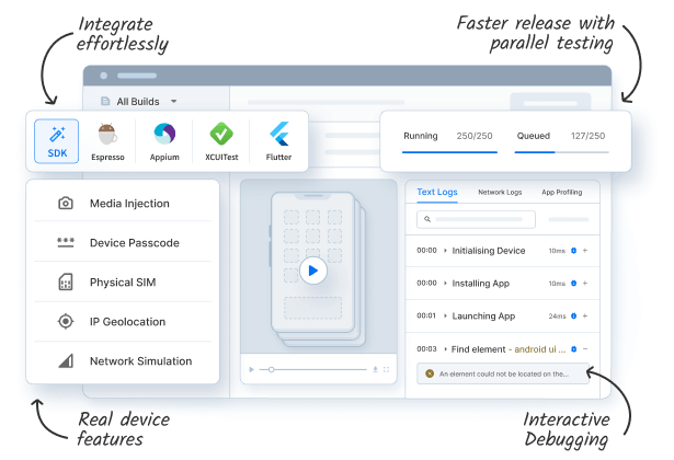 Scale app testing with BrowserStack & Bitrise