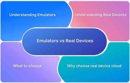 When to Choose Emulators over Real Devices
