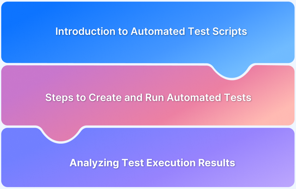 How to create and run Automated Test Scripts for Mobile Applications
