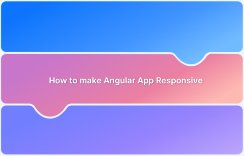 How to make Angular Project Responsive