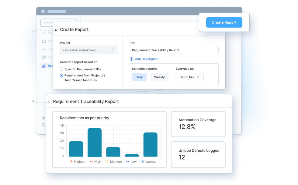 Requirement Traceability Report