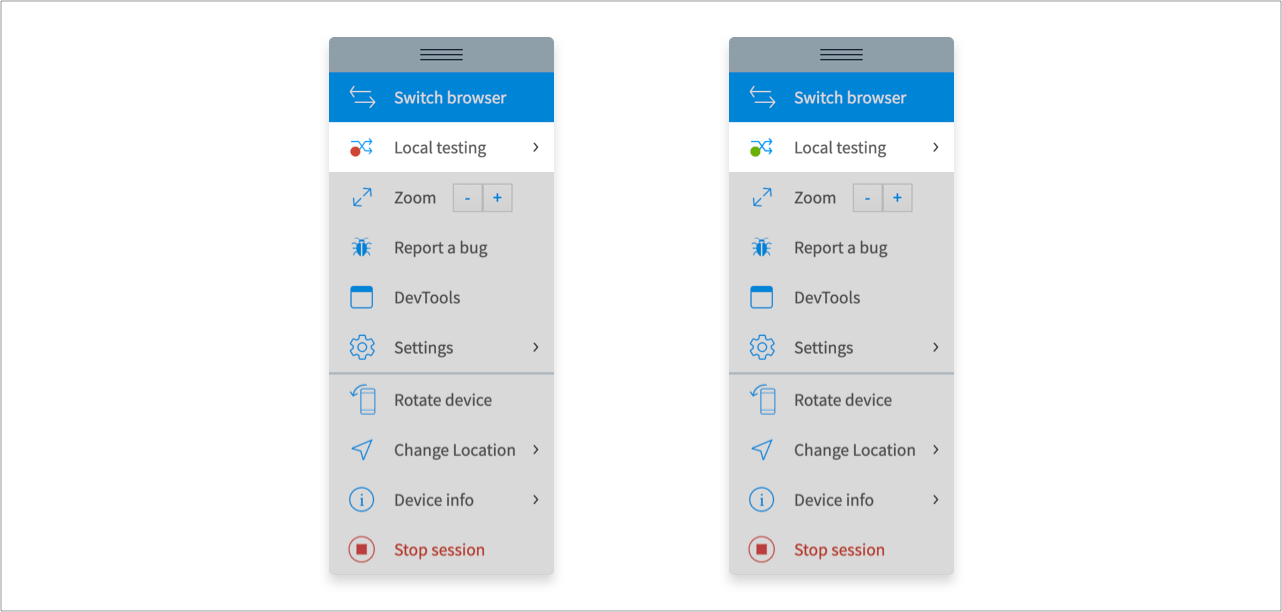 Browserstack local testing docs live