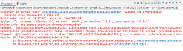 How to use moveToElement in Selenium to scroll to a specific element ...