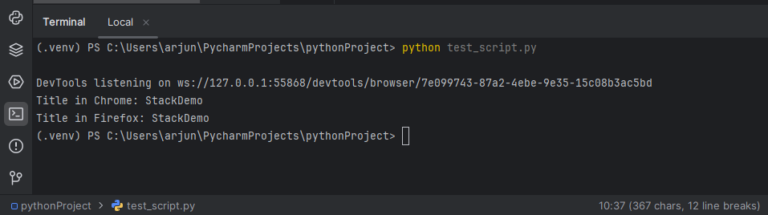 How to Set up and Use Selenium with PyCharm: A Step-by-Step Guide ...