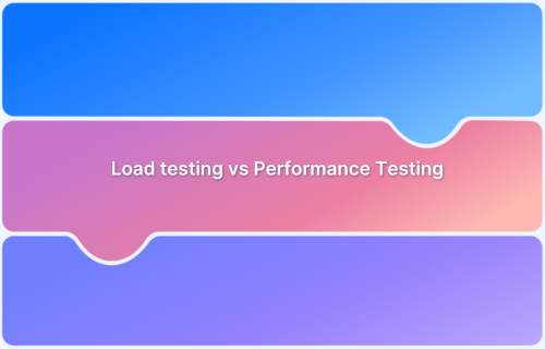 Load Testing vs Performance Testing