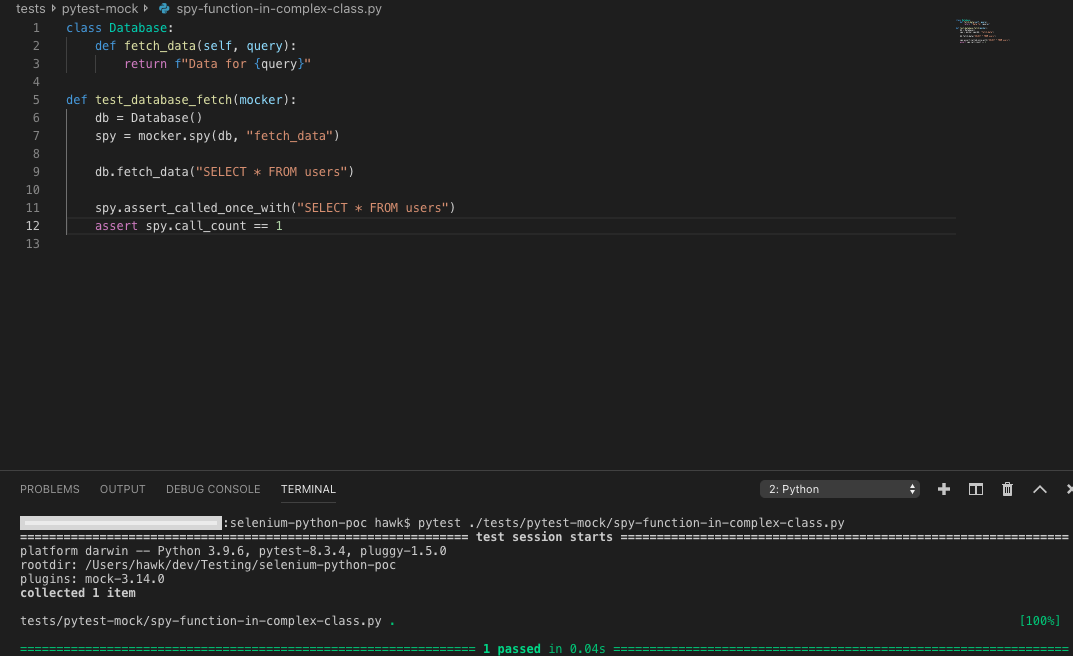 Verifying Method Calls in Complex Classes